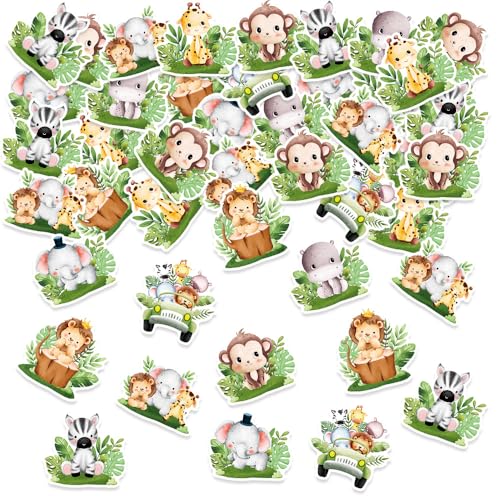 ParPix 100 Stück Dschungel Geburtstag Deko Konfetti ParPix 100 Stück Dschungel Geburtstag Deko Konfetti von ParPix