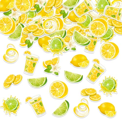 ParPix 100 Stk Zitronen Deko Geburtstag Konfetti, Groß 6,3cm Zitrone Streudeko Hawaii Party Deko, Lemons Themed Birthday Party Confetti, Sommerparty Streudeko,Zitronendeko Konfetti,Zitronen Dekoration ParPix 100 Stk Zitronen Deko Geburtstag Konfetti, Groß 6,3cm Zitrone Streudeko Hawaii Party Deko, Lemons Themed Birthday Party Confetti, Sommerparty Streudeko,Zitronendeko Konfetti,Zitronen Dekoration von ParPix