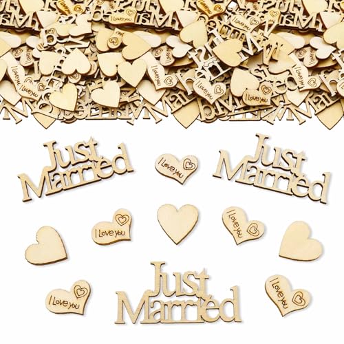 ParPix 100 Stück Holz Just Married Deko Konfetti, Groß 6cm Konfetti Hochzeitsdeko, Holzherzen Hochzeit Deko Confetti, Holzherz Streudeko Hochzeit Deko Tisch,Tischdeko Hochzeit,Holzherzen Deko Hochzeit ParPix 100 Stück Holz Just Married Deko Konfetti, Groß 6cm Konfetti Hochzeitsdeko, Holzherzen Hochzeit Deko Confetti, Holzherz Streudeko Hochzeit Deko Tisch,Tischdeko Hochzeit,Holzherzen Deko Hochzeit von ParPix