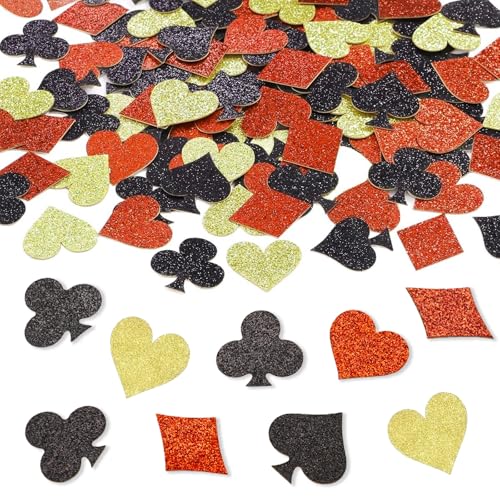 ParPix 100 Stück Casino Deko Konfetti, Las Vegas Streudeko, Herz Casino Poker Confetti, Poker Tischdeko, Casino Thema Party Konfetti, Las Vegas Party Streudeko, Poker Dekoration, Casino Party Deko ParPix 100 Stück Casino Deko Konfetti, Las Vegas Streudeko, Herz Casino Poker Confetti, Poker Tischdeko, Casino Thema Party Konfetti, Las Vegas Party Streudeko, Poker Dekoration, Casino Party Deko von ParPix