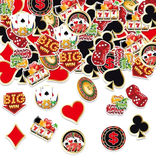 ParPix 100 Stück Las Vegas Deko Konfetti ParPix 100 Stück Las Vegas Deko Konfetti von ParPix