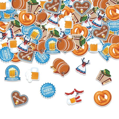 ParPix 100 Stück Oktoberfest Deko Konfetti von ParPix
