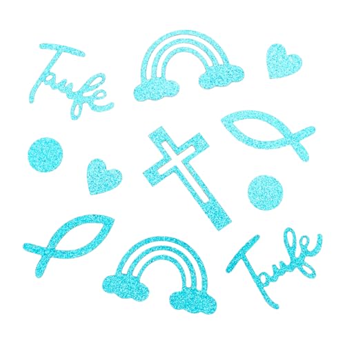 ParPix 100 Stück Taufe Deko Konfetti Seeblau, Groß Deko Taufe Mädchen Junge, Glitzer Streudeko Taufe, Tischdeko Taufe, Baby Shower Deko Confetti, Taufdeko Kommunion Deko Streudeko, Tauf Deko Konfetti ParPix 100 Stück Taufe Deko Konfetti Seeblau, Groß Deko Taufe Mädchen Junge, Glitzer Streudeko Taufe, Tischdeko Taufe, Baby Shower Deko Confetti, Taufdeko Kommunion Deko Streudeko, Tauf Deko Konfetti von ParPix