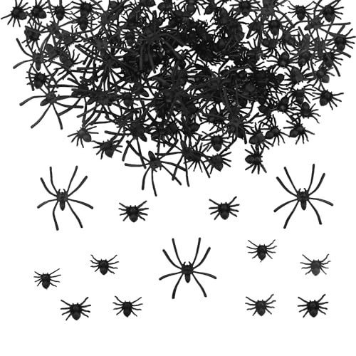 ParPix 120 Stück Spinne Halloween Deko, Groß Spinne Halloween Deko Gruselig, Realistische Gruselige Spinnen Tischdeko, Schwarz Halloween Spinnen Deko, Kunststoffspinnen Als Streudeko ParPix 120 Stück Spinne Halloween Deko, Groß Spinne Halloween Deko Gruselig, Realistische Gruselige Spinnen Tischdeko, Schwarz Halloween Spinnen Deko, Kunststoffspinnen Als Streudeko von ParPix