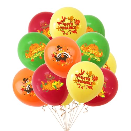 ParPix 16 Stück Erntedankfest Herbstdeko Luftballons von ParPix