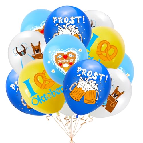 ParPix 16 Stück Oktoberfest Deko Luftballons ParPix 16 Stück Oktoberfest Deko Luftballons von ParPix