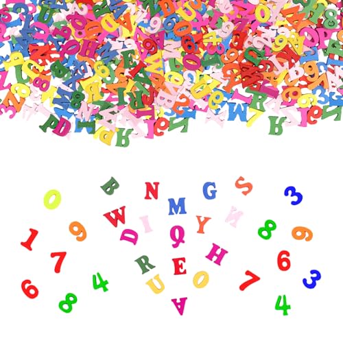 ParPix 200 Stück Konfetti Einschulung Deko, Holz Deko Einschulung Mädchen Junge, Streudeko Einschulung Zahlen und Buchstaben, Mehrfarbig Deko Einschulung Mädchen, Konfetti Tischdeko Einschulung ParPix 200 Stück Konfetti Einschulung Deko, Holz Deko Einschulung Mädchen Junge, Streudeko Einschulung Zahlen und Buchstaben, Mehrfarbig Deko Einschulung Mädchen, Konfetti Tischdeko Einschulung von ParPix