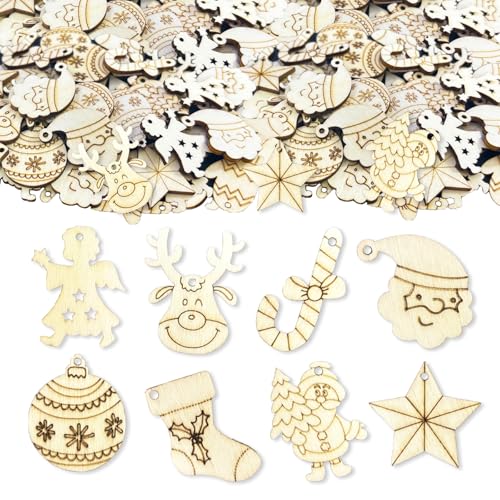 ParPix 50 Stück Holz Weihnachten Streudeko, Groß Konfetti Weihnachten Deko, Confetti Tischdeko Weihnachten, DIY Bastelzubehör Weihnachten Tischdeko, Winter Neujahr Silvester Weihnachts Tischdeko ParPix 50 Stück Holz Weihnachten Streudeko, Groß Konfetti Weihnachten Deko, Confetti Tischdeko Weihnachten, DIY Bastelzubehör Weihnachten Tischdeko, Winter Neujahr Silvester Weihnachts Tischdeko von ParPix