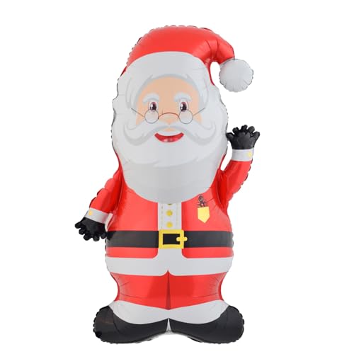 ParPix Nikolaus Weihnachten Folienballon XXL 145×108cm, Weihnachten Deko,Weihnachtsmann Weihnachten Luftballon Große,Deko Weihnachten Luftballons,Christmas Decorations,Weihnachtsdeko Weihnachtsballons ParPix Nikolaus Weihnachten Folienballon XXL 145×108cm, Weihnachten Deko,Weihnachtsmann Weihnachten Luftballon Große,Deko Weihnachten Luftballons,Christmas Decorations,Weihnachtsdeko Weihnachtsballons von ParPix