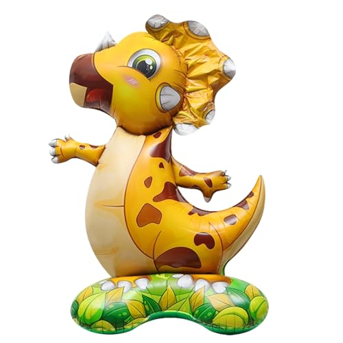 ParPix Stehend Folienballon Dino Luftballon XXL 150x90cm, Triceratops Ballon Dino Deko Kindergeburtstag, Dinosaurier Luftballon Tiere Gross, Dino Dschungel Deko,Dinosaurier Luftballons Geburtstagsdeko ParPix Stehend Folienballon Dino Luftballon XXL 150x90cm, Triceratops Ballon Dino Deko Kindergeburtstag, Dinosaurier Luftballon Tiere Gross, Dino Dschungel Deko,Dinosaurier Luftballons Geburtstagsdeko von ParPix
