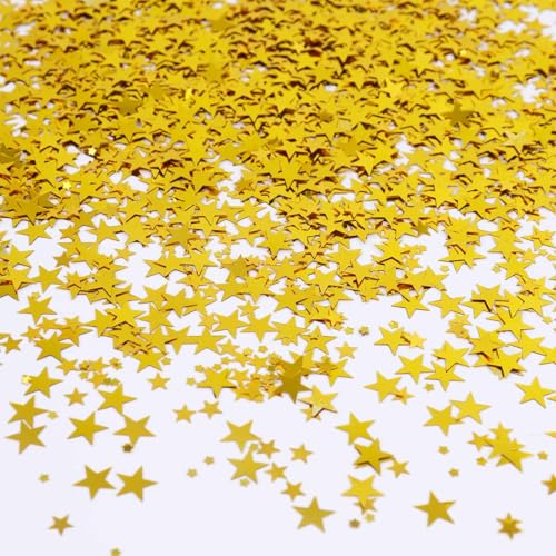 ParPix Sterne Konfetti Geburtstag Deko, Glitzer Sterne Streudeko Geburtstag, Gold Stern Weihnachten Tischdeko, Konfetti Glitzer Sterne Pailletten, Confetti Streudeko für Weihnachten, Hochzeit Deko ParPix Sterne Konfetti Geburtstag Deko, Glitzer Sterne Streudeko Geburtstag, Gold Stern Weihnachten Tischdeko, Konfetti Glitzer Sterne Pailletten, Confetti Streudeko für Weihnachten, Hochzeit Deko von ParPix