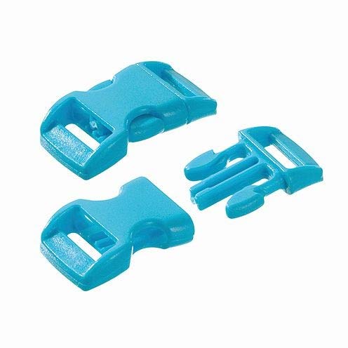 Paracord Clip 14 mm, 10 Stück Helltürkis Paracord Clip 14 mm, 10 Stück Helltürkis von Paracord