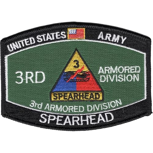 3rd Armored Division Hat Patch Spearhead von Paraserbatoio.it