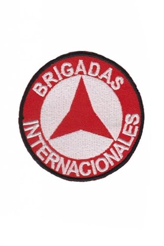 Brigadas internacionales Brigadas internacionales Patch zum Aufbügeln, 65 x 65 mm von Paraserbatoio.it