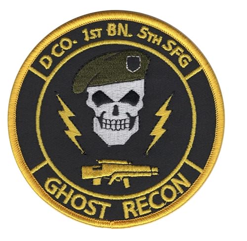 D Company 1st Battalion 5th Special Force Group Ghost Recon Farbpatch von Paraserbatoio.it