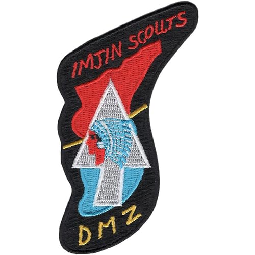 Korea Imjin Scouts Patch DMZ Black Border von Paraserbatoio.it