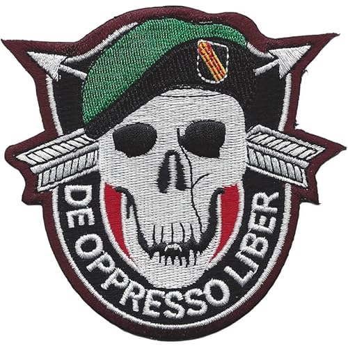 Special Forces Black Ops Patch - DE OPPRESSO LIBER von Paraserbatoio.it