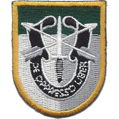 Special Forces Group JFK Flash Patch mit Wappen von Paraserbatoio.it
