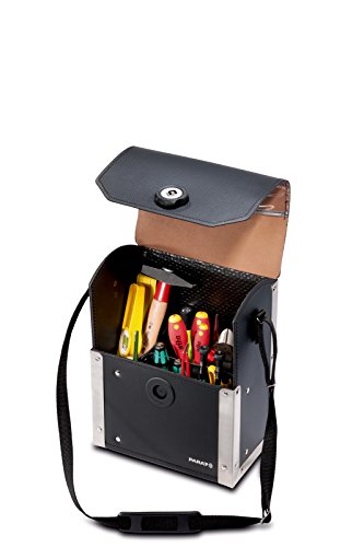 Parat 30.200-581 Top Line Werkzeugtasche mit Magnetverschluss, schwarz (Ohne Inhalt) von Parat