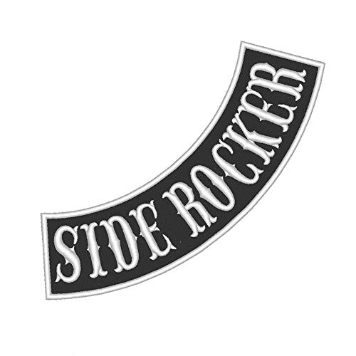Custom Embroidered 11 Side Rocker Vest Patch Motorcycle Biker Patch Club MC by Parazon Custom Embroidered 11 Side Rocker Vest Patch Motorcycle Biker Patch Club MC by Parazon von Parazon