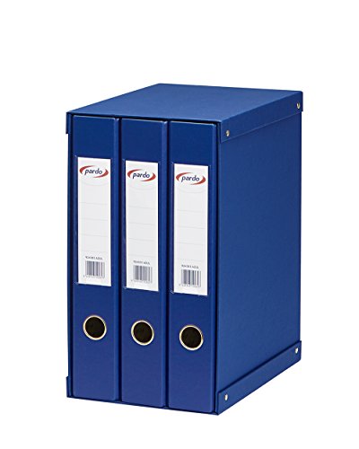 Pardo 817523 – Pack von 3 Ordner A4, blau Pardo 817523 – Pack von 3 Ordner A4, blau von PARDO