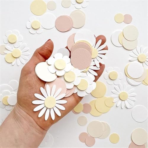 Baby Shower Konfetti Frühling Gänseblümchen Blume Tisch Streudeko für weiße Gänseblümchen Jungen oder Mädchen Geburtstag Tisch Konfetti Party Dekorationen Gelb Baby Shower Konfetti Frühling Gänseblümchen Blume Tisch Streudeko für weiße Gänseblümchen Jungen oder Mädchen Geburtstag Tisch Konfetti Party Dekorationen Gelb von Parency EU