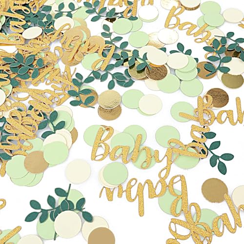 Baby Shower Konfetti Oh Baby Tisch Streudeko für Geschlecht Offenbaren Jungen oder Mädchen Geburtstag Tischkonfetti Party Dekorationen Grün Baby Shower Konfetti Oh Baby Tisch Streudeko für Geschlecht Offenbaren Jungen oder Mädchen Geburtstag Tischkonfetti Party Dekorationen Grün von Parency EU