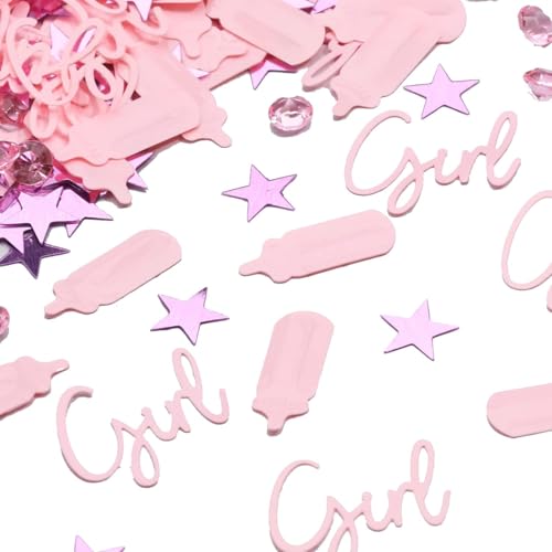 It's a Girl Konfetti Babyparty Tisch Streudeko für Baby Geschlecht offenbaren Mädchen Geburtstag Tischkonfetti Party Dekorationen Rosa It's a Girl Konfetti Babyparty Tisch Streudeko für Baby Geschlecht offenbaren Mädchen Geburtstag Tischkonfetti Party Dekorationen Rosa von Parency EU