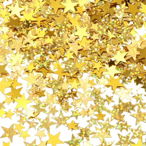Little Star Konfetti Glitzer Kleine Sterne Pailletten Geburtstag Tisch Streudekorationen für Geburtstag Hochzeit Babyparty Tisch Konfetti Party Dekorationen Gold 2 Little Star Konfetti Glitzer Kleine Sterne Pailletten Geburtstag Tisch Streudekorationen für Geburtstag Hochzeit Babyparty Tisch Konfetti Party Dekorationen Gold 2 von Parency EU