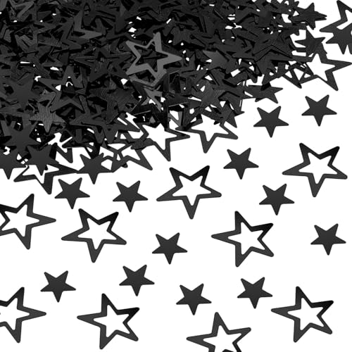 Little Star Konfetti Glitzer Little Stars Pailletten Geburtstag Tisch Streudeko für Geburtstag Hochzeit Baby Shower Tisch Konfetti Party Dekorationen Schwarz Little Star Konfetti Glitzer Little Stars Pailletten Geburtstag Tisch Streudeko für Geburtstag Hochzeit Baby Shower Tisch Konfetti Party Dekorationen Schwarz von Parency EU