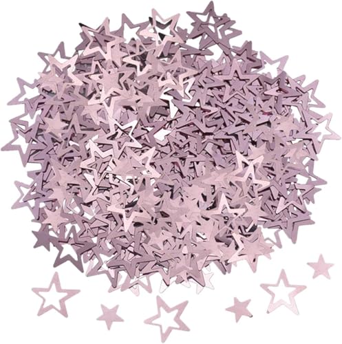 Little Star Konfetti Glitzer Little Stars Pailletten Geburtstag Tisch Streudekorationen für Geburtstag Hochzeit Babyparty Tisch Konfetti Party Dekorationen Roségold Little Star Konfetti Glitzer Little Stars Pailletten Geburtstag Tisch Streudekorationen für Geburtstag Hochzeit Babyparty Tisch Konfetti Party Dekorationen Roségold von Parency EU