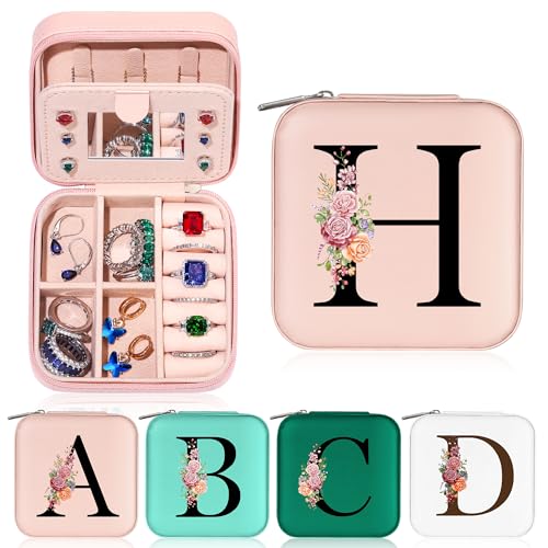 Parima Initiale Schmuckschatulle mit H und Blume Reise Schmuckkästchen Kleine Personalisierte Schmuckkästchen für Damen Mädchen Geschenk für Geburtstage Weihnachten Muttertag Hochzeit Parima Initiale Schmuckschatulle mit H und Blume Reise Schmuckkästchen Kleine Personalisierte Schmuckkästchen für Damen Mädchen Geschenk für Geburtstage Weihnachten Muttertag Hochzeit von Parima