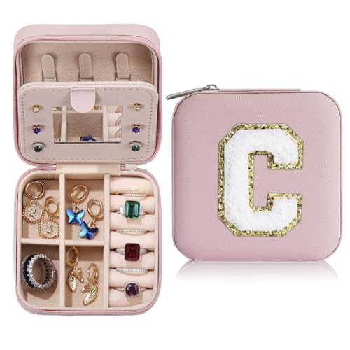 Parima Klein Schmuckkästchen Mädchen, Reise Schmuckschatulle Mädchen | Kleine Schmuck Organizer Box | Reise Schmuckkästchen Mädchen | Klein Schmuckschatulle Mädchen | Mädchen Geschenke für Mädchen von Parima