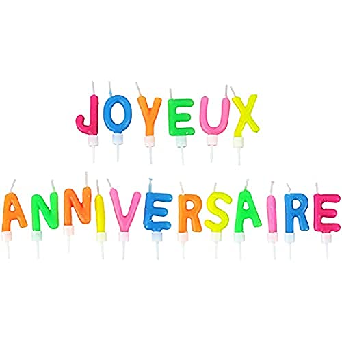 1 Jahr Kerze Alles Gute zum Geburtstag aus PP von Paris Prix