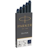 PARKER 1950384 Tintenpatronen für Füller blau-schwarz 5 St. von Parker
