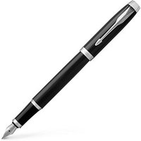 PARKER IM Black Lacquer Patronenfüller schwarz M (mittel) von Parker