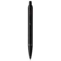 PARKER Kugelschreiber IM Achromatic schwarz Schreibfarbe blau, 1 St. von Parker