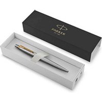 PARKER Kugelschreiber JOTTER silber, Schreibfarbe: blau, 1 St. von Parker