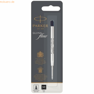 Parker Großraummine Quinkflow G2-Format M schwarz Parker Großraummine Quinkflow G2-Format M schwarz von Parker