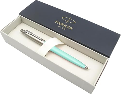 Parker Jotter Originals Pastell-Kugelschreiber, Minze, Retro-Kollektion, blaue Tinte, Geschenkbox Parker Jotter Originals Pastell-Kugelschreiber, Minze, Retro-Kollektion, blaue Tinte, Geschenkbox von Parker