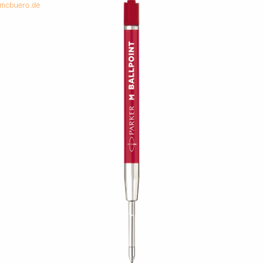 Parker Kugelschreibermine QUINKflow Basic 2166545 M rot 2 Stück von Parker