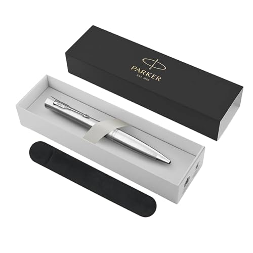 Parker Urban Twist Kugelschreiber | Metro Metallic mit Chromzierteilen | mittlere Spitze blaue Tintenmine | Geschenkbox mit Samtetui Parker Urban Twist Kugelschreiber | Metro Metallic mit Chromzierteilen | mittlere Spitze blaue Tintenmine | Geschenkbox mit Samtetui von Parker