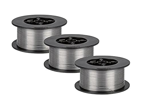 PARKSIDE® Fülldraht aus Stahl, 0,6 mm, 3 Stück, silberfarben, zum Schweißen ohne externes Schutzgas von Parkside
