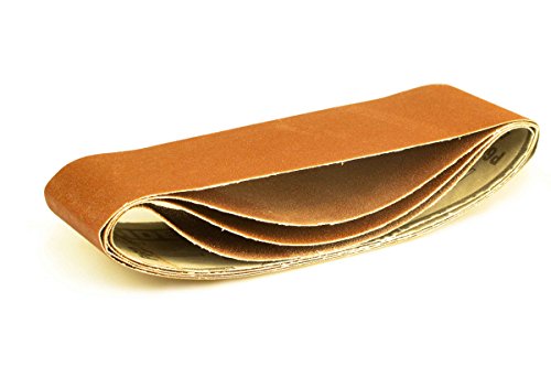 Parkside Bandschleifpapier 4er Set 75 x 457 mm A1 x 1 - Siliziumkarbid - Fein - Holz von Parkside