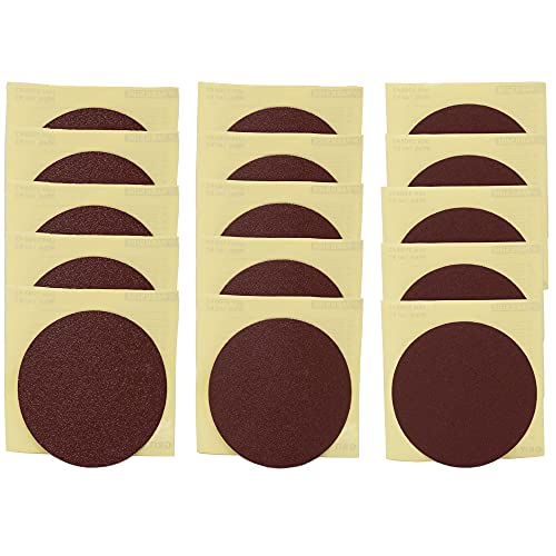 Schleifblatt Set für Parkside Tellerschleifer PTSG 140 B2 - IAN 290842 304699 | selbstklebend mit unterschiedlicher Körnung K80, K150, K240 von Parkside