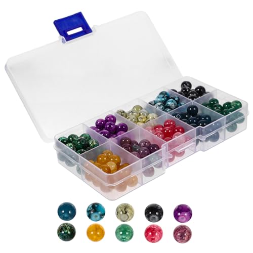 Parliky 1 Karton Farben Kristall Glasperlen Runde Spacer Beads mit DIY Handcraft Perlen für Schmuckherstellung Armbänder Dekoration Basteln und Kreative Projekte Parliky 1 Karton Farben Kristall Glasperlen Runde Spacer Beads mit DIY Handcraft Perlen für Schmuckherstellung Armbänder Dekoration Basteln und Kreative Projekte von Parliky