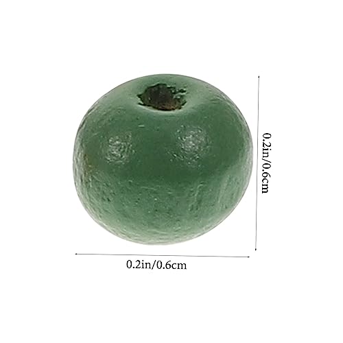 Parliky 1 Schachtel Bunte Holzperlen mit Lose Natur holzperlen für DIY Schmuck Basteln Armbänder Halsketten Boho Dekorative Perlen für Heimdeko und Handwerksprojekte von Parliky