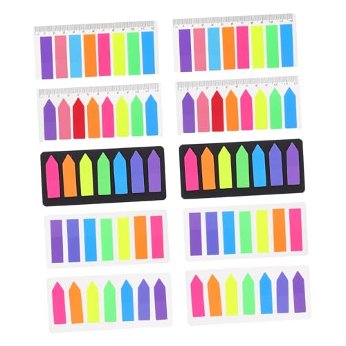Parliky 10 Sätze Farbige Haftnotizen Page Tabs Selbstklebende Seitenmarker Leicht Tragbar Kreatives Design Schreibwaren für Büro Schule und Studium Parliky 10 Sätze Farbige Haftnotizen Page Tabs Selbstklebende Seitenmarker Leicht Tragbar Kreatives Design Schreibwaren für Büro Schule und Studium von Parliky