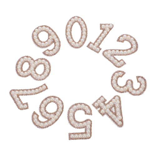 Parliky 10 Stück Bügel Patches mit Strass und Perlen Diy Applikationen für T Shirts Kleider und Röcke Glitzernde Aufnäher für Einen Modernen Look Ihrer Garderobe Parliky 10 Stück Bügel Patches mit Strass und Perlen Diy Applikationen für T Shirts Kleider und Röcke Glitzernde Aufnäher für Einen Modernen Look Ihrer Garderobe von Parliky