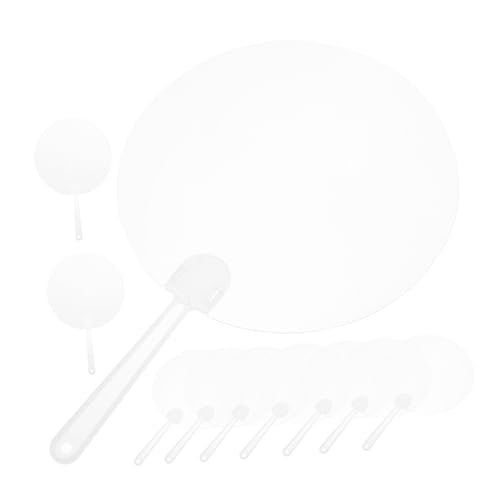 Parliky 10 Stück Runde Transparente Handfächer zum Bemalen Leichter DIY Fächer für Vielseitig Nutzbar für Tanz Bühnenauftritte Sommerdeko und Kreative Bastelprojekte Parliky 10 Stück Runde Transparente Handfächer zum Bemalen Leichter DIY Fächer für Vielseitig Nutzbar für Tanz Bühnenauftritte Sommerdeko und Kreative Bastelprojekte von Parliky